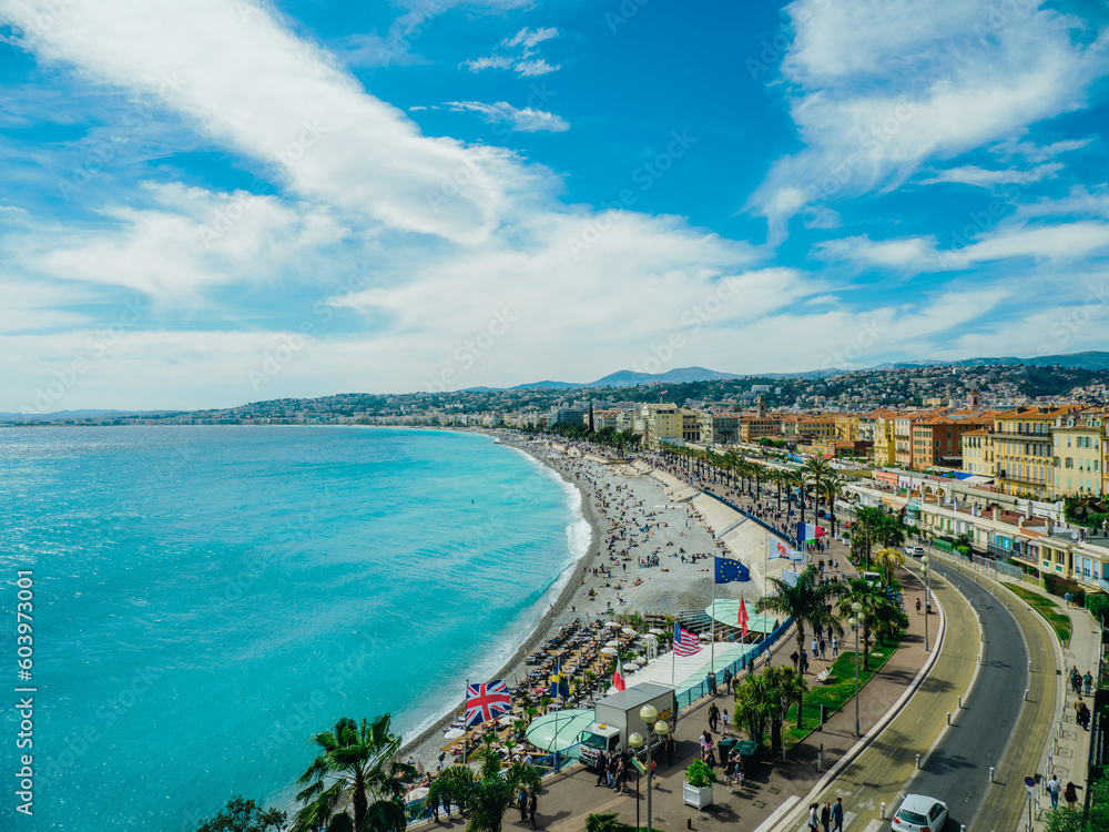 Cityscape in NICE, France