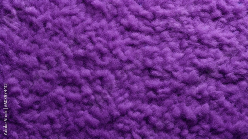 Purple Felt Fabric Texture Background - Textile Material - Generative AI