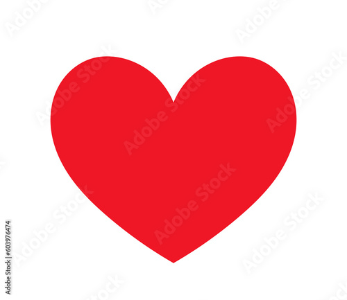 Free Download Red heart icon on transparent background. PNG illustration. - GFXLoad