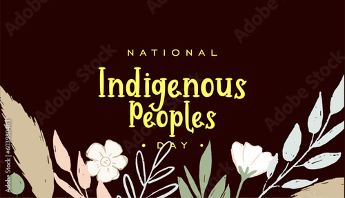 Indigenous Peoples Day, Holiday National concept © Abay