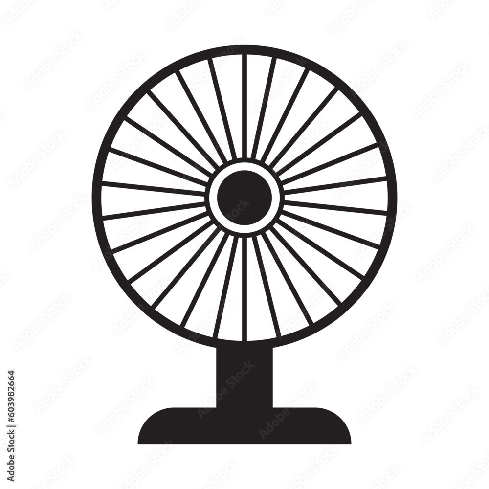 Obraz premium fan icon vector