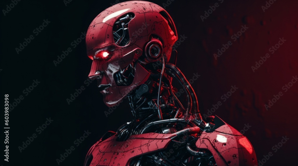 3d rendered illustration of a robot 3d rendered illustration of a robot