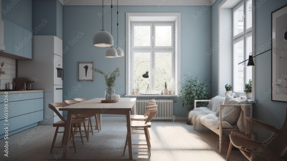 Fototapeta premium interior dinning room 