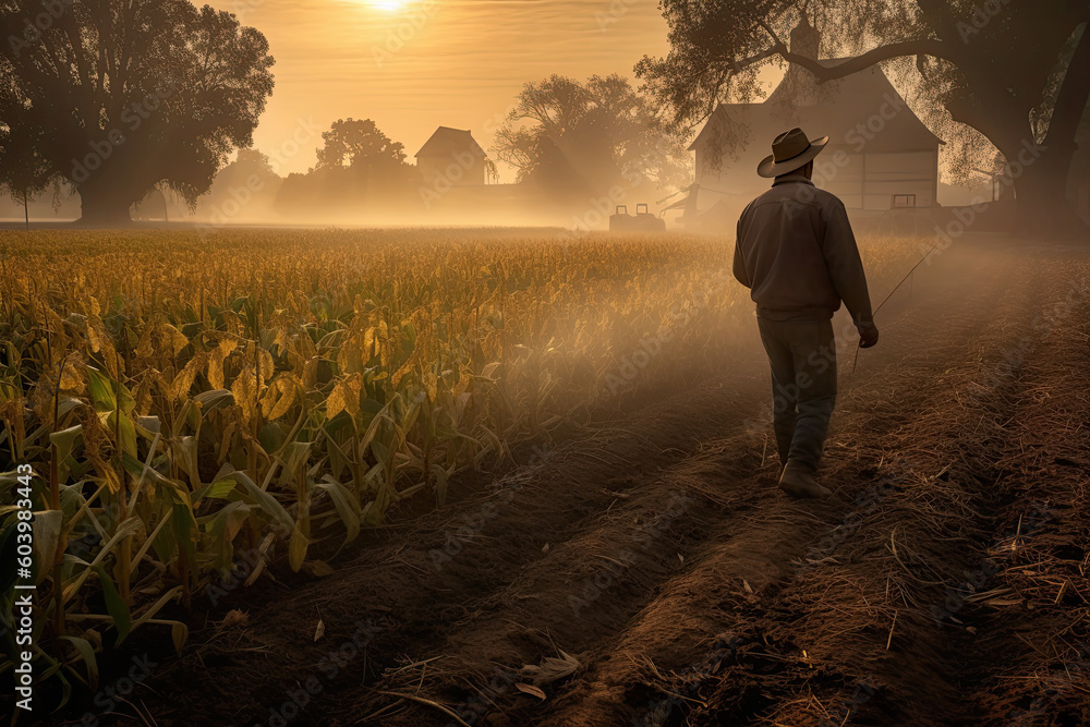 Fototapeta premium Sustainable Agriculture