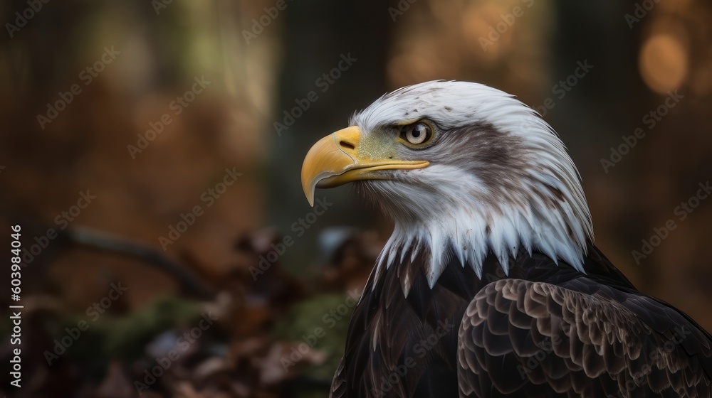 Fototapeta premium american bald eagle