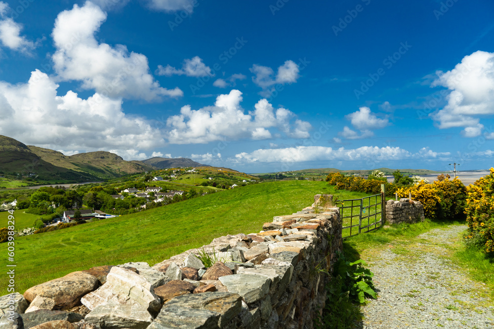 Countryside Ardara, Donegal, Northern Ireland. Wild atlantic way.