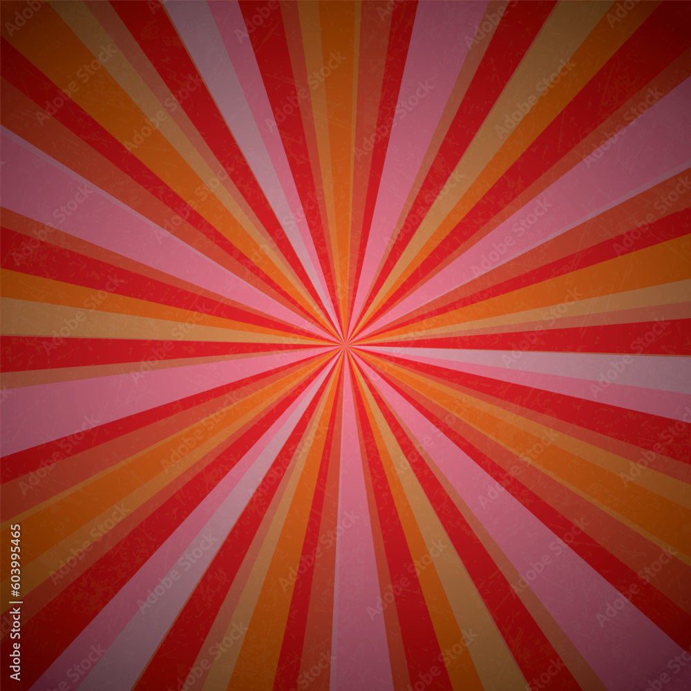 Obraz premium Abstract rays background. Vector background.