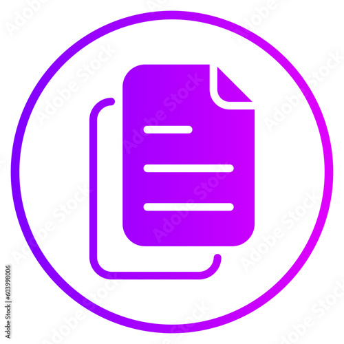 backlog gradient icon