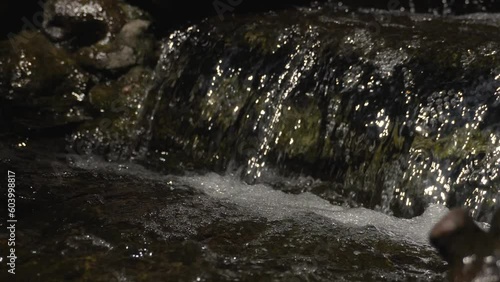Wallpaper Mural Small waterfall in mountain spring - 5 Torontodigital.ca