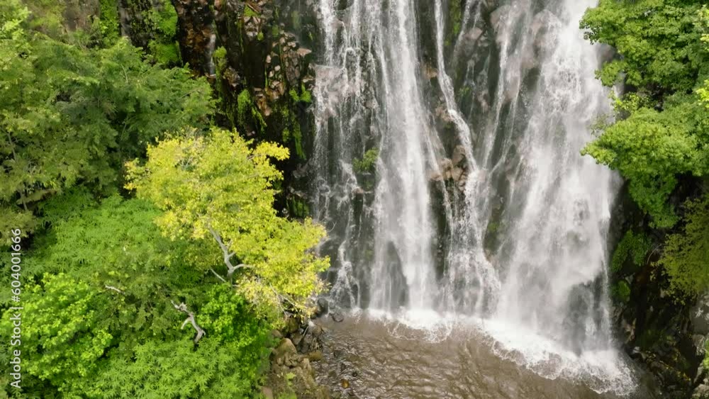 Beautiful Efrata waterfall in the mountains in slow motion. Sumatra, Indonesia. Beautiful Efrata waterfall in the mountains in slow motion. Sumatra, Indonesia.
