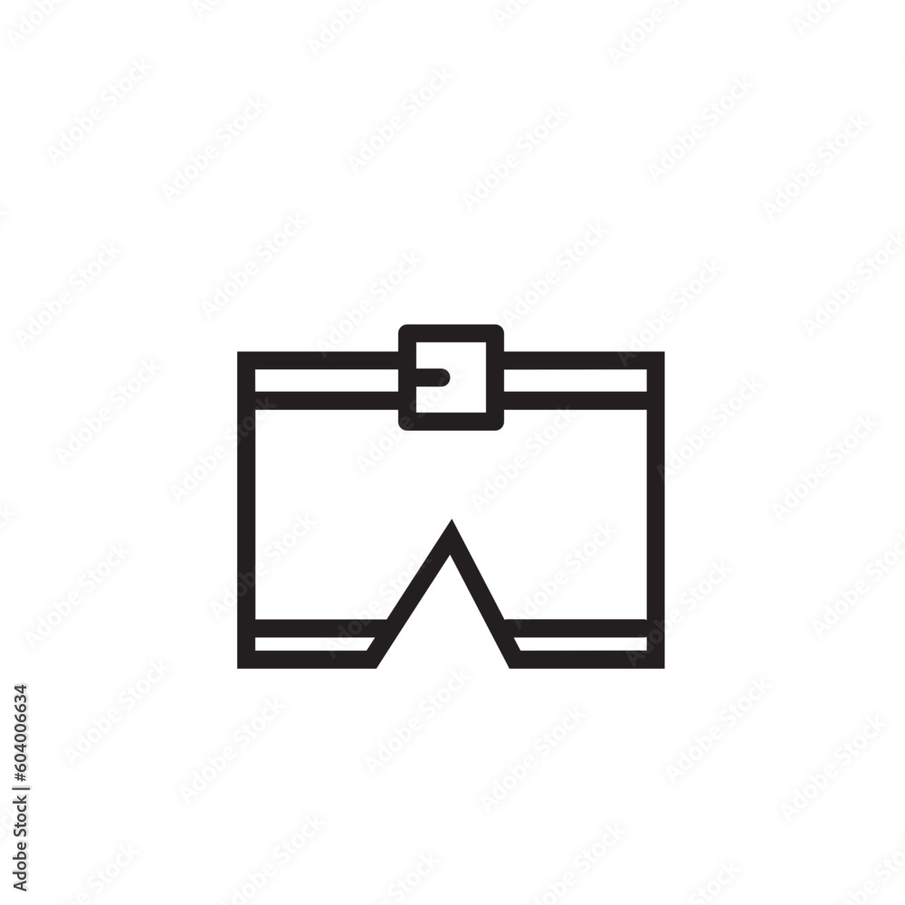 Clothes Fashion Skirt Outline Icon Clothes Fashion Skirt Outline Icon