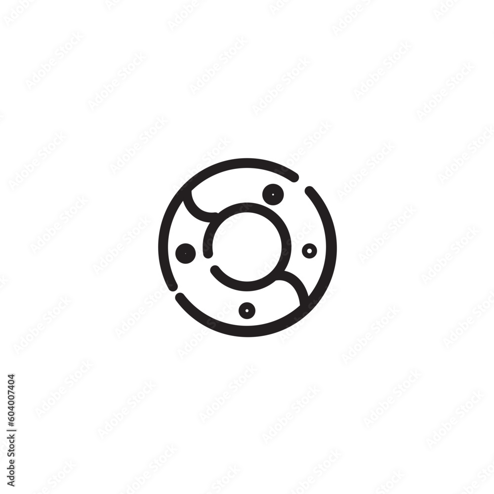 Beach Buoy Help Outline Icon Beach Buoy Help Outline Icon