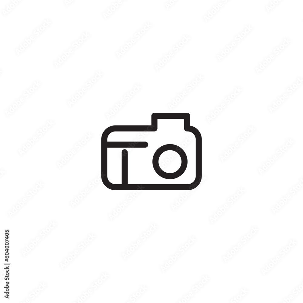 Beach Camera Sea Outline Icon Beach Camera Sea Outline Icon