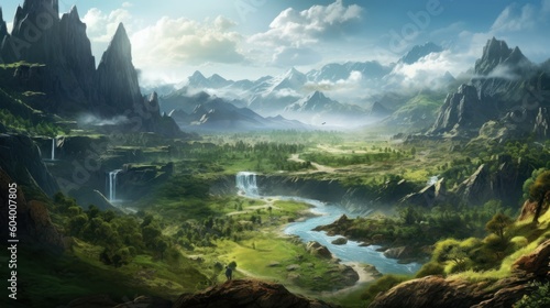 Amazing Landscape Game Artwork