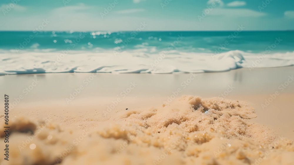 Waves crashing on the beach.
Generative AI. Waves crashing on the beach.
Generative AI.