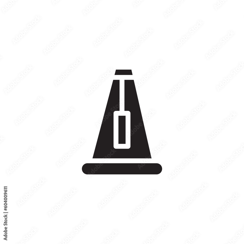Traffic Cone Work Icon Traffic Cone Work Icon