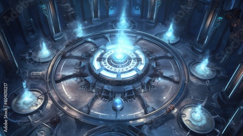 Explore the fusion of advanced technology and arcane magic within the game's universe