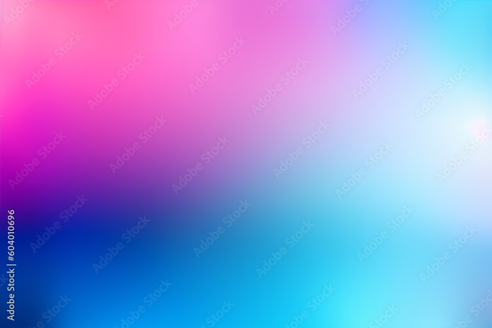 Obraz premium Gradient blur pink blue background. Generative AI