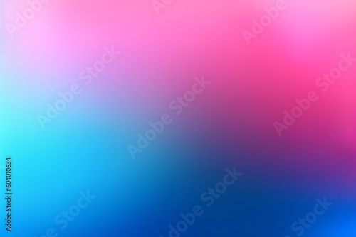 Gradient blur pink blue background. Generative AI
