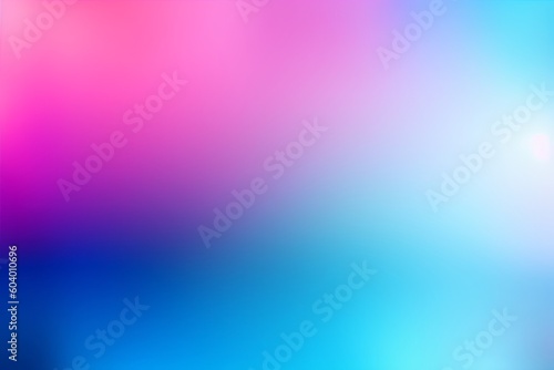 Gradient blur pink blue background. Generative AI