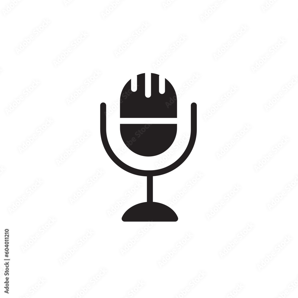 Audio Media Mic Icon Audio Media Mic Icon