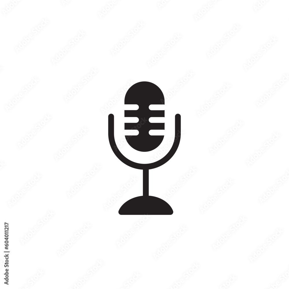 Audio Media Mic Icon Audio Media Mic Icon