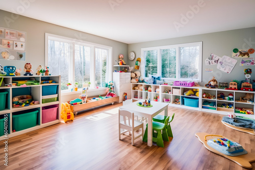 Immaculate Playroom: Sparkling Space for Family Play, Courtesy of Home Cleaning Experts