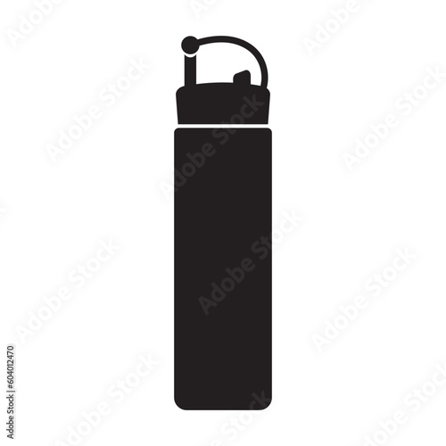 Sauce Bottle Icon Illustration