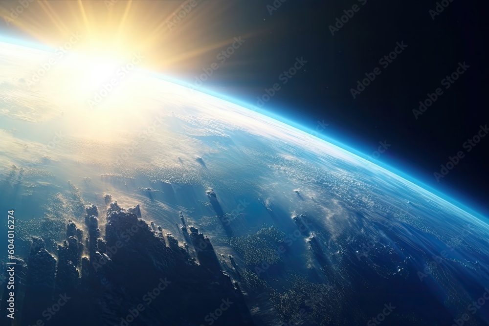 Fototapeta premium World planet earth space nature environment support