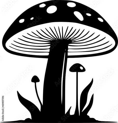 Mushroom - High Quality Vector Logo - Vector illustration ideal for T-shirt graphic