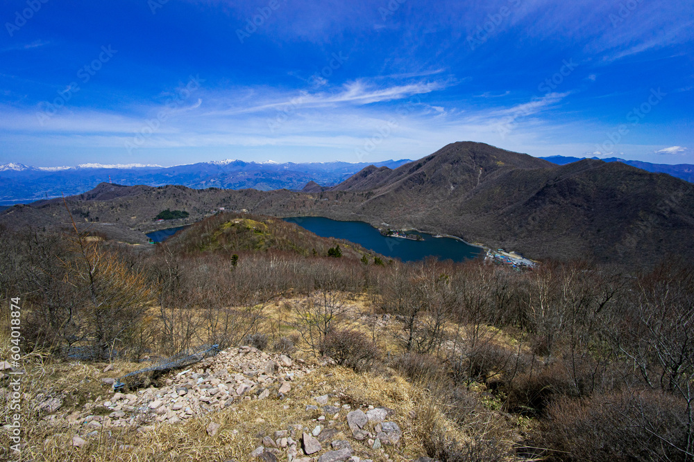 Fototapeta premium 赤城山の地蔵岳山頂