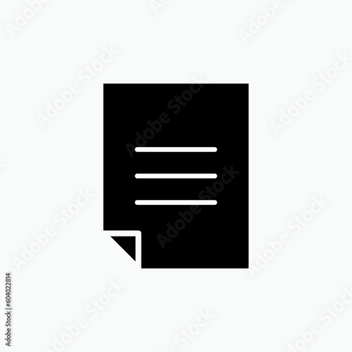 Report Icon. Clipboard Symbol - Vector. 