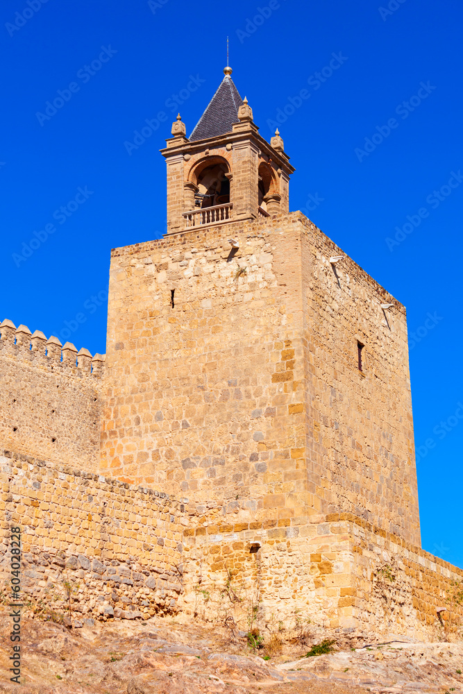 Fortress or Alcazaba of Antequera in Spain