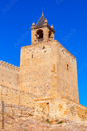 Fortress or Alcazaba of Antequera in Spain