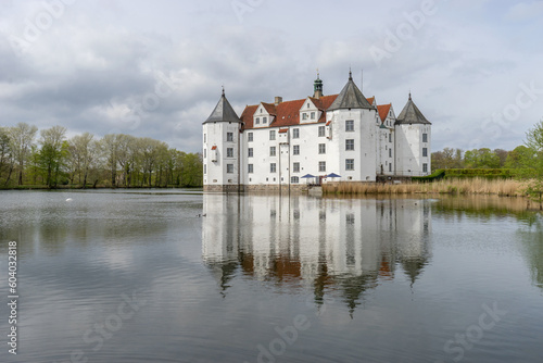Schloss Glücksburg moated castle in Schleswig-Holstein, Germany