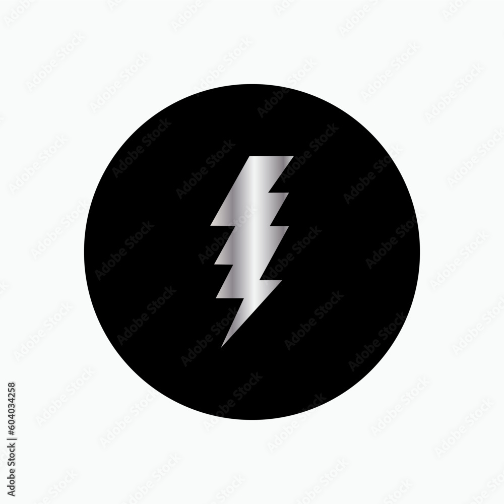 Lightning Icon. Thunderbolt Symbol. Charging Sign - Vector. Lightning Icon. Thunderbolt Symbol. Charging Sign - Vector.