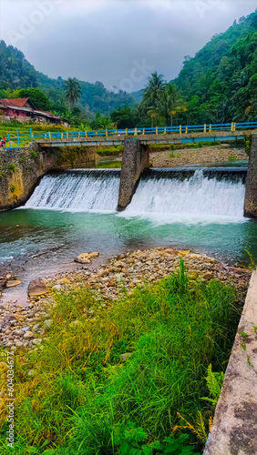 dam in the mountains