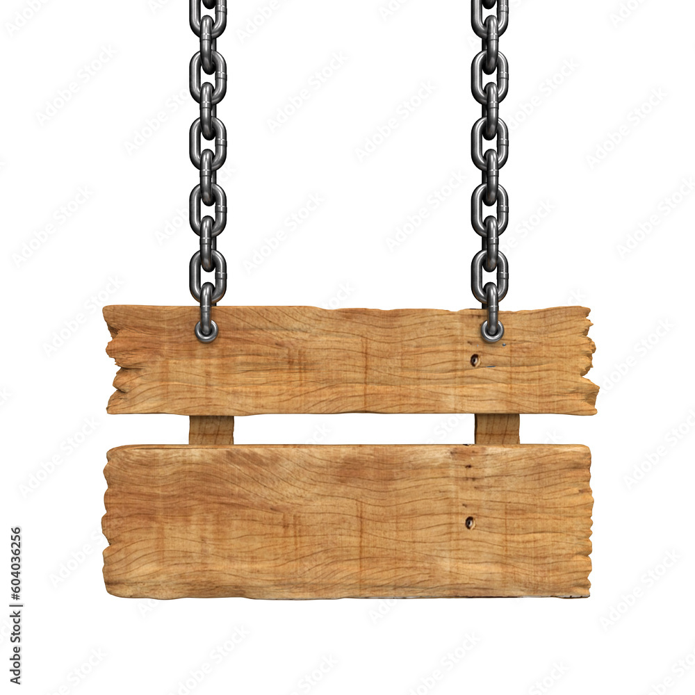 frame with wood in realistic 3d rendering
