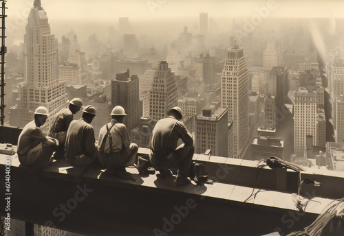Iron Workers on Skyscraper