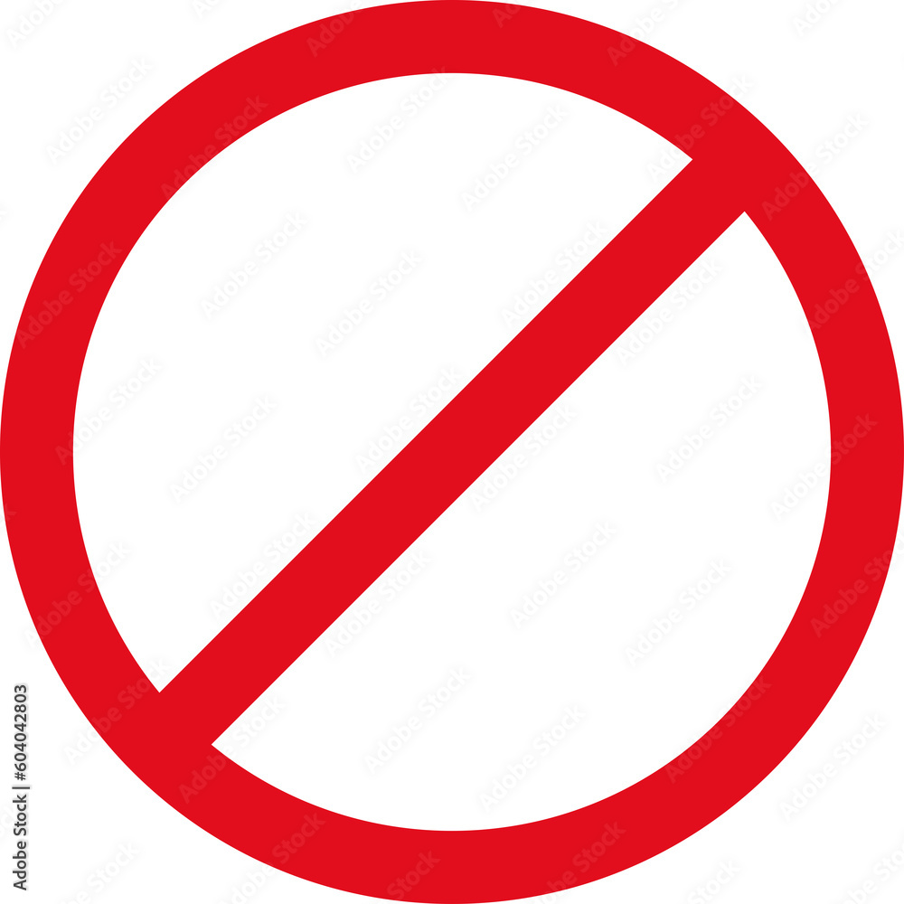 Ban symbol icon, transparent backgrounds Ban symbol icon, transparent backgrounds