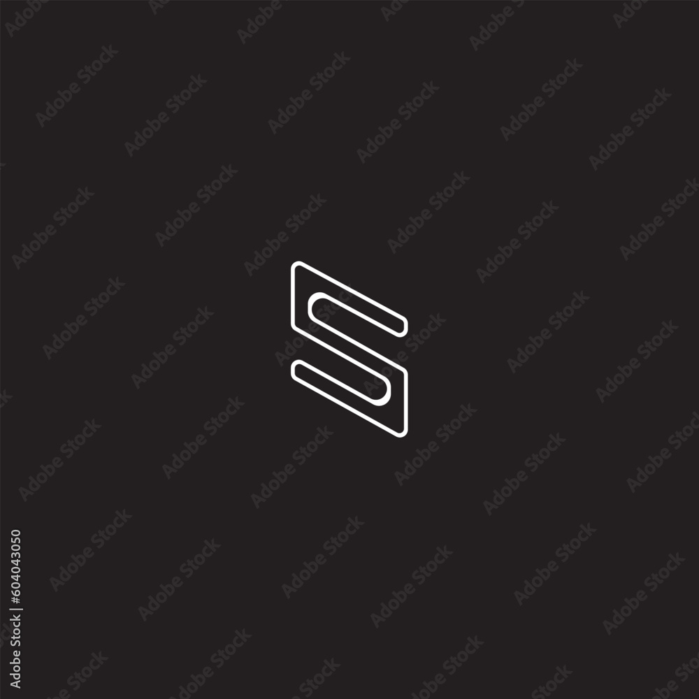 These designs are cube letter logo design in colorful background. These designs are cube letter logo design in colorful background.