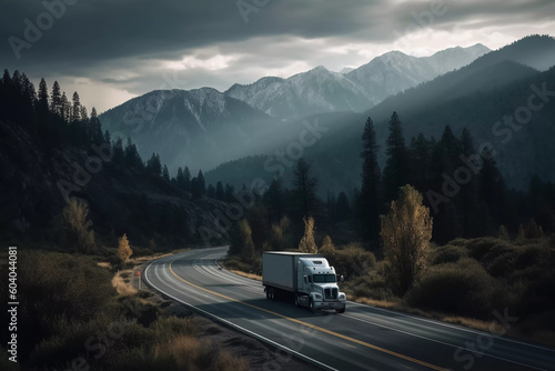 Truck on road  © Karol
