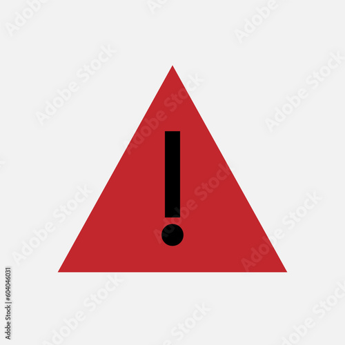 Free Download Exclamation Icon. Warning, Alert Symbol - Vector.  - GFXLoad