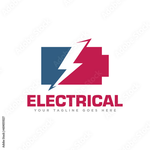 Free Download Electrical Logo Design Illustration - GFXLoad