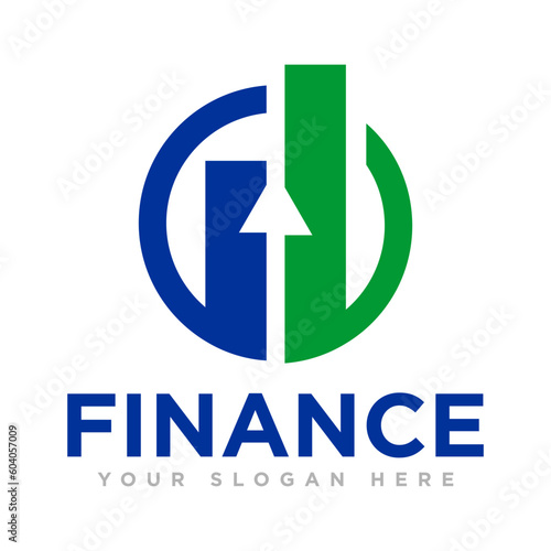 Finance and Accounting Logo Design Illustration
