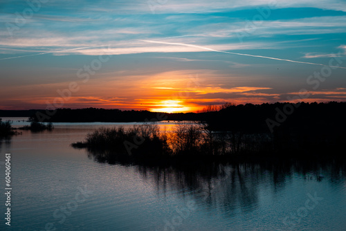 sunset over the river © Crispy Captures