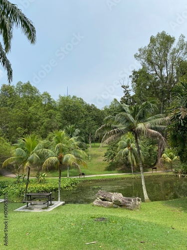 Perdana botanical garden in Malaysia 