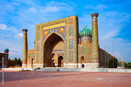 Registan Sher Dor Madrasa in Samarkand