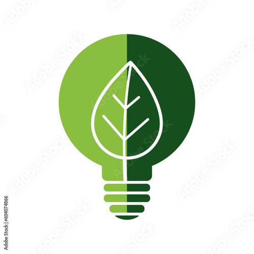 eco energy concept icon vector design