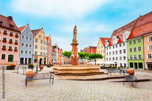 Hauptplatz main square, Landsberg am Lech